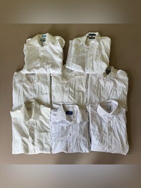 Boys White Dress Shirt Bundle